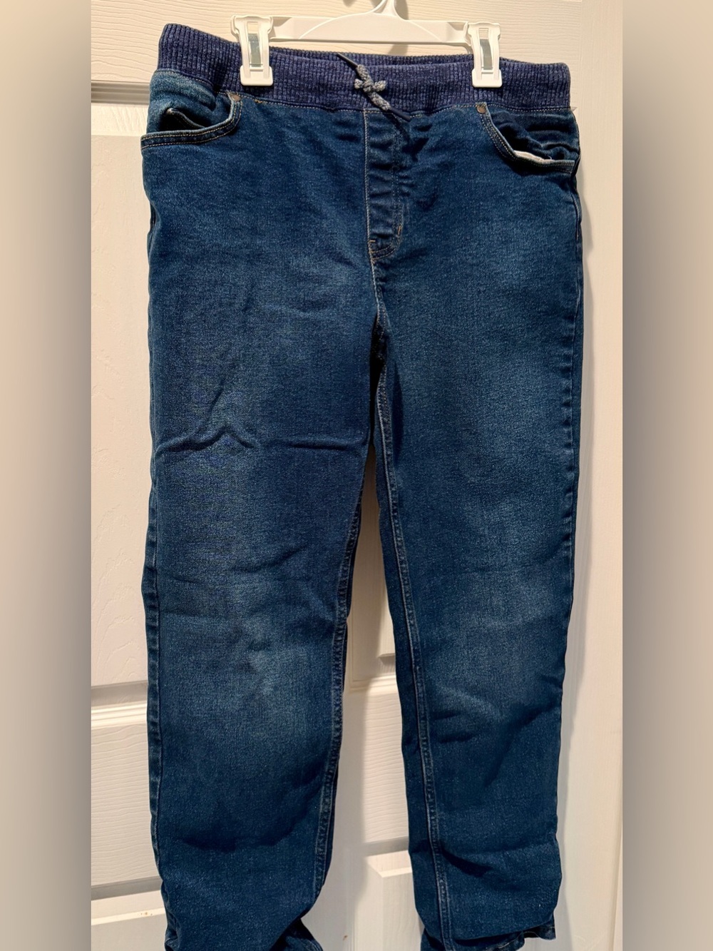 Lands' End Dark Blue Girls' Jeans - Slim Fit
